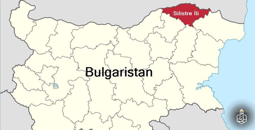 Silistra’nın bulunduğu bölgeyi gösteren konum haritası